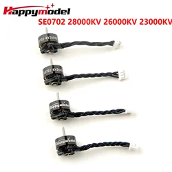 4PCS HappyModel SE0702 28000KV 26000KV 2300KV 1S Brushless Motor for RC FPV Freestyle 65mm 75mm Tinywhoop Drones Mobula6 ELRS