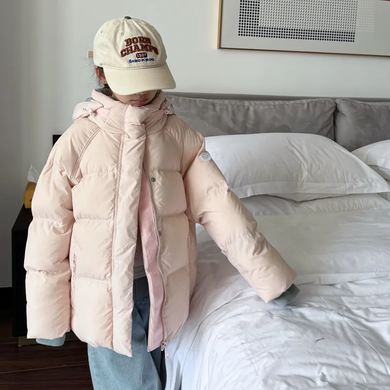 

2025 Boys‘ And Girls’ Warm Jackets Thickened Bread Jackets Children‘s Cropped Down Jackets