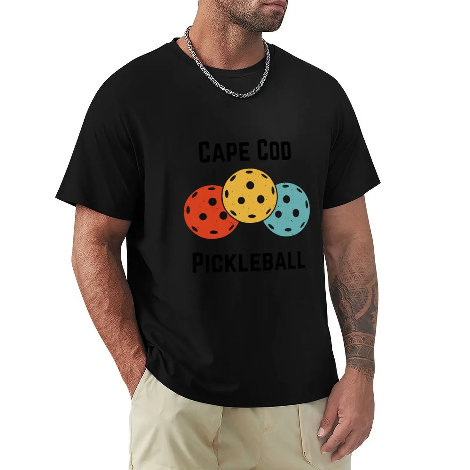 Cape Cod Pickleball - The hottest game on the Cape! T-Shirt Soft Stretch Short Sleeve Top