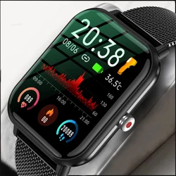 2024 neue Smart Uhr Männer Blut Sauerstoff Überwachung Sport Fitness Uhr Mann Frau Körper Temperatur Monitor Smart Uhr Für Xiaomi