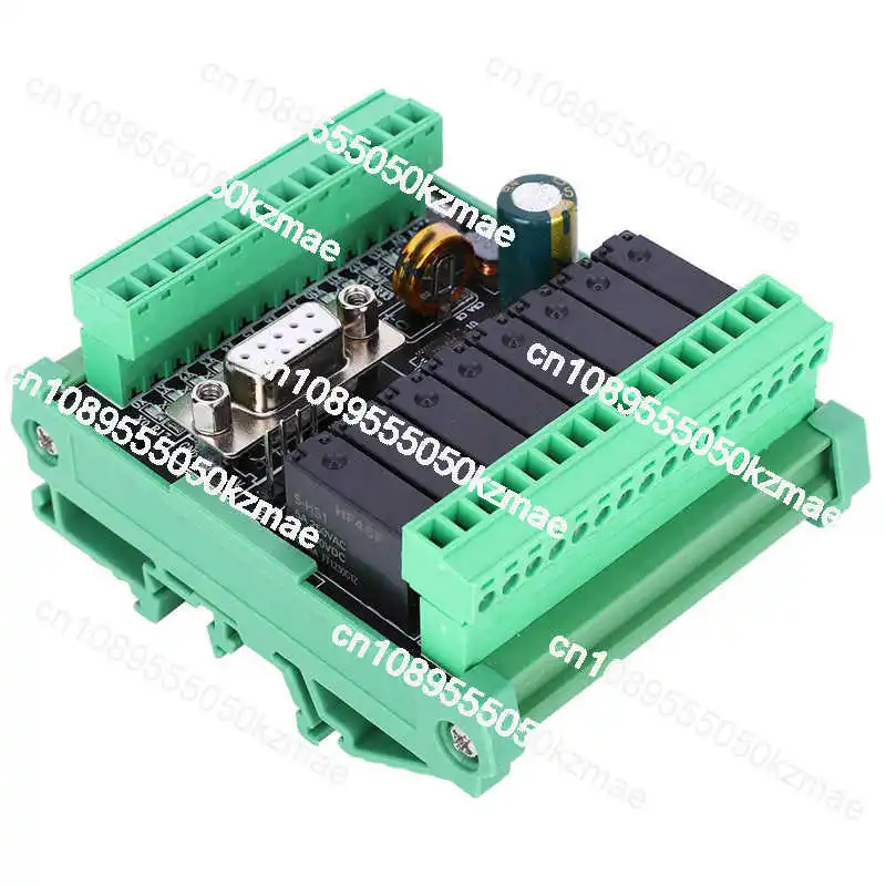 FX2N-20MR-232 لوحة PLC مع غلاف |   5A DC24V، مخرج مرحل 12IN/8OUT، 2AD 0-10V، عد عالي السرعة وRS232