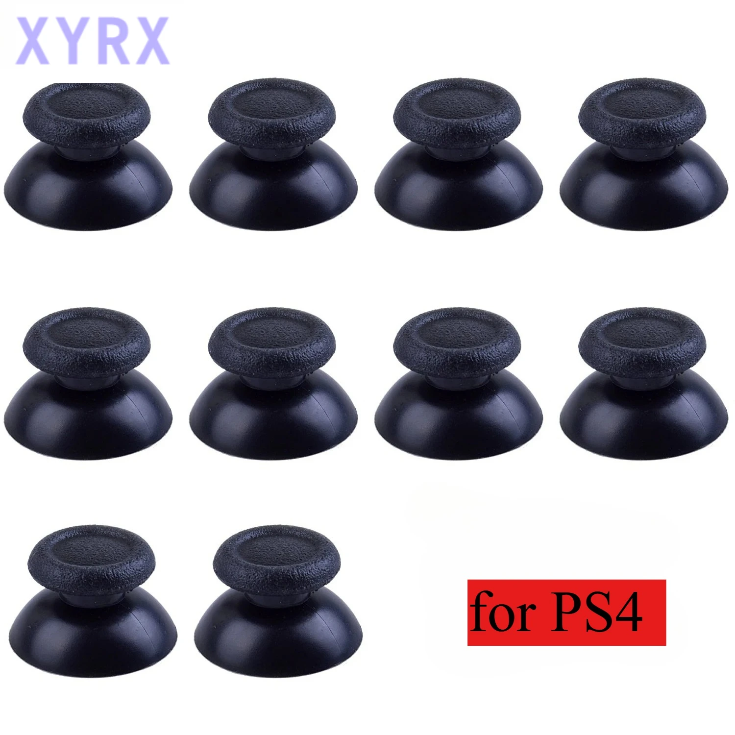 10pcs Replacement Thumbsticks for PS5 PS4 PS3 Controller Analog Thumb Sticks for XBOX ONE Series 360 Joystick Caps Repair Parts