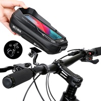 New Bike Phone Holder Bag Case Waterproof Cycling Bike Mount 6.7in Mobile Phone Stand Bag Handlebar MTB Bicycle Accessories