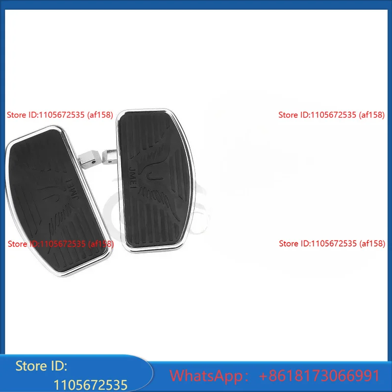 Applicable to universal modified eagle front and rear large foot pedals, black rest foot pedals