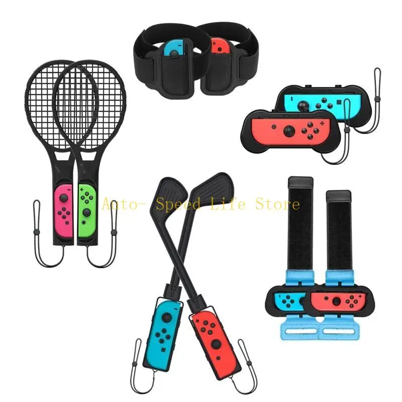 02DA 10 in1 Switch Sports Bundle for Switch &OLED Game for Case