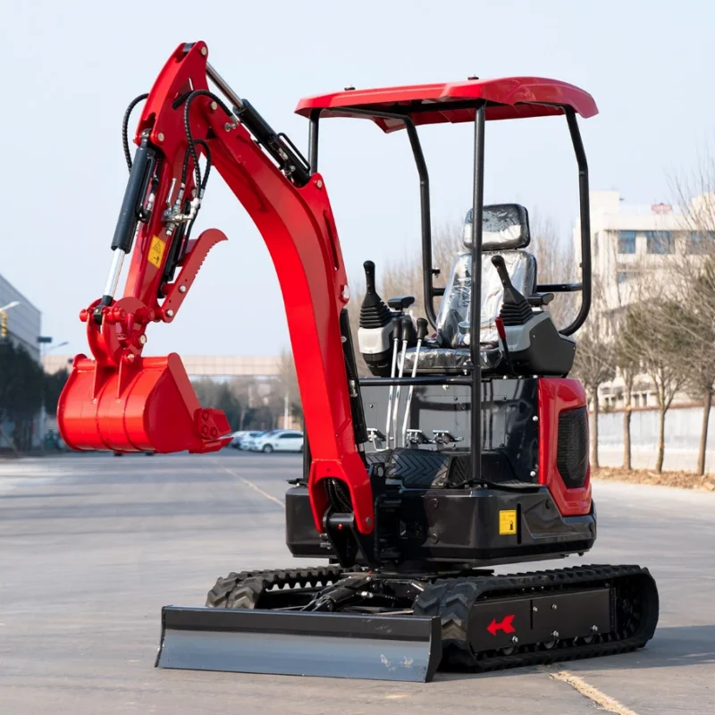 

Индивидуальный 2-тонный дизельный мини-экскаватор емкостью 4409 фунтов EPA Kubota D902, боковой поворот двигателя, 2025 США