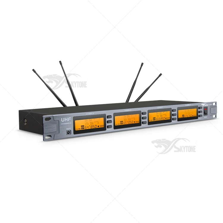 

GT4004/B40 UHF 4 Channel Wireless Microphone, Headset Microphone