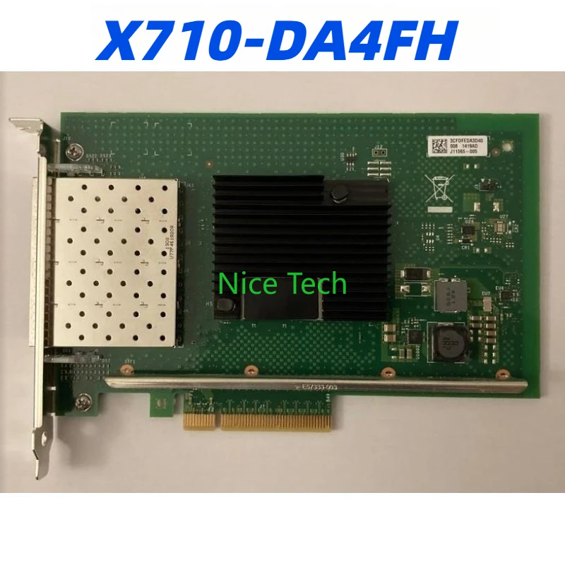 

X710-DA4FH Quad Port Ethernet Network Adapter High Speed 10Gbps PCIe Card