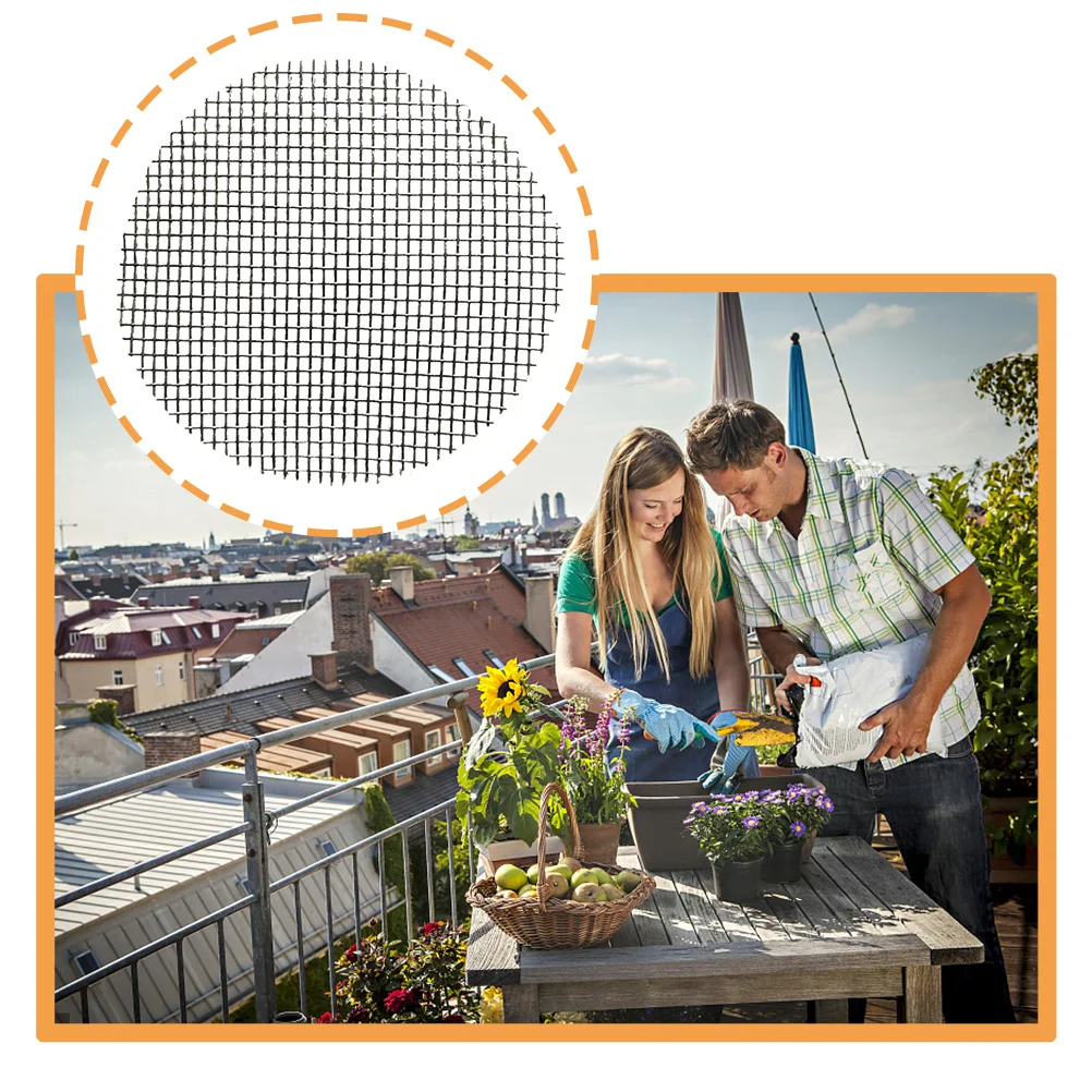 

20pcs Flowerpot Bottom Cushions Anti-Leak Soil Pads Bonsai Drainage Mats Breathable Mesh Gaskets Planter Hole Netting