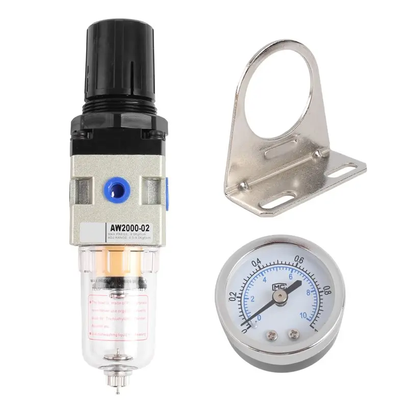 AWAH AW2000-02 Air Filter Regulator & Water Separator