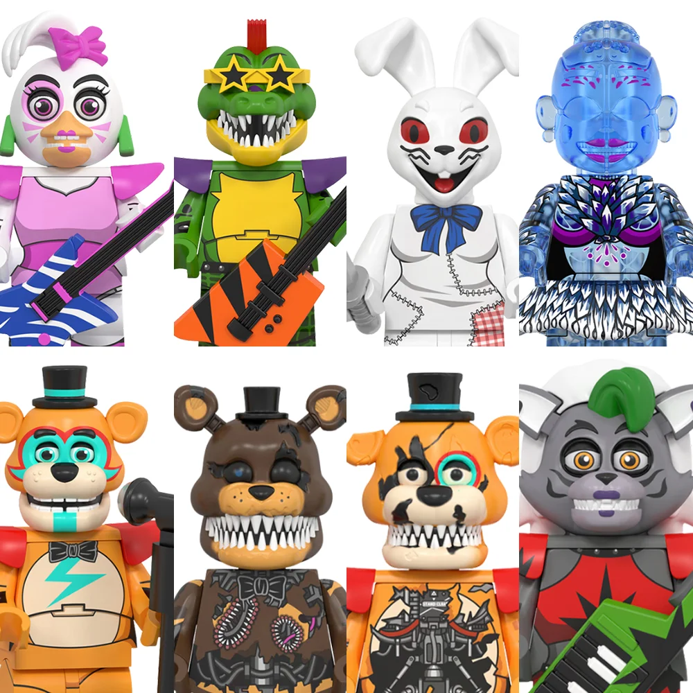 

@WM6026 Anime Cartoon Model Bricks Horrible Thriller Mini Compatible Assemble Puzzle Toy Building Blocks Children Birthday Gifts