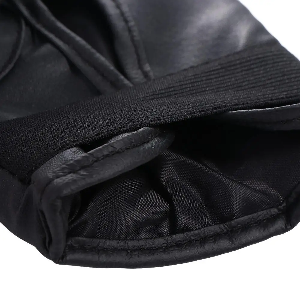 اكسسوارات الملاكمة بو الجلود قفازات الملاكمة الإسفنج الأسود قفازات تدريب الملاكمة الأحمر القتال التدريب قفاز للجنسين #3