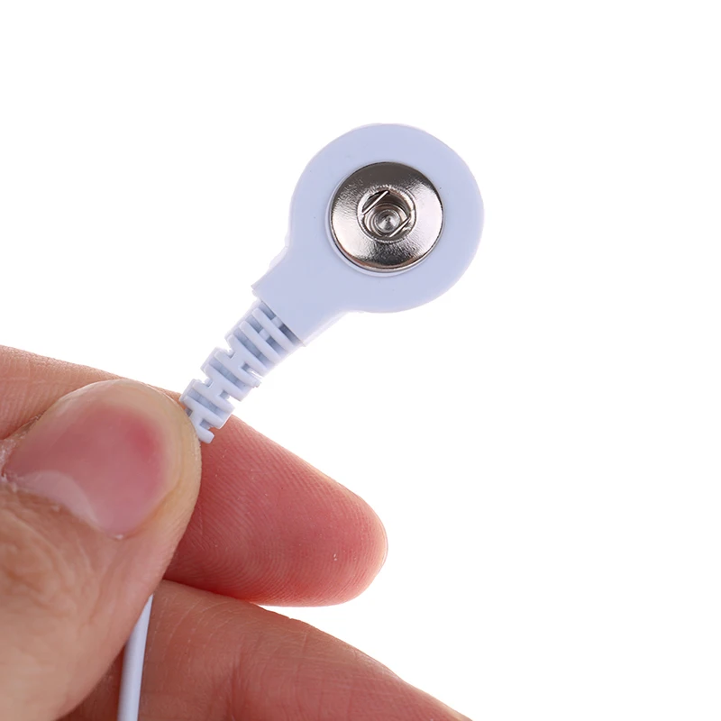 

Электродные провода, домкрат, головка постоянного тока, 3,5 мм, сменные кабели Tens Unit, двусторонние