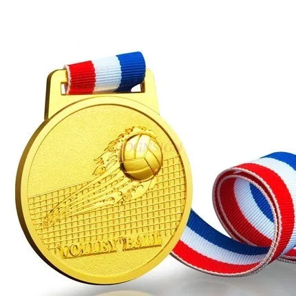 Volleybal, Voetbal Medaille, Metalen Spel, Basketbal, Biljart, Tafeltennis, Tennis Medaille, Taekwondo Trofee