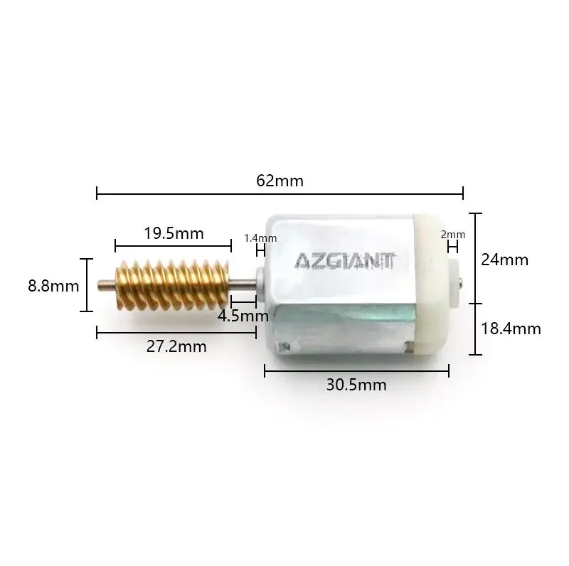 AZGIANT For Rover MG ZT 1999-2007 Door Lock Repair Motor FC-280 High Speed Professional Quiet Operation Car Accessory