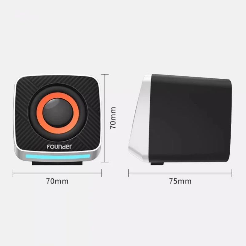 الكمبيوتر الصوت سوبر كول سطح المكتب السلكية الوسائط المتعددة 2.0 مضخم الصوت مكبر كهربائي الكمبيوتر المحمول سطح المكتب مكبرات الصوت USB إمدادات الطاقة