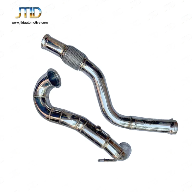 

JTLD High Performance Stainless Steel Catless Exhaust Downpipes for Mercedes Benz A45 CLA45 W176