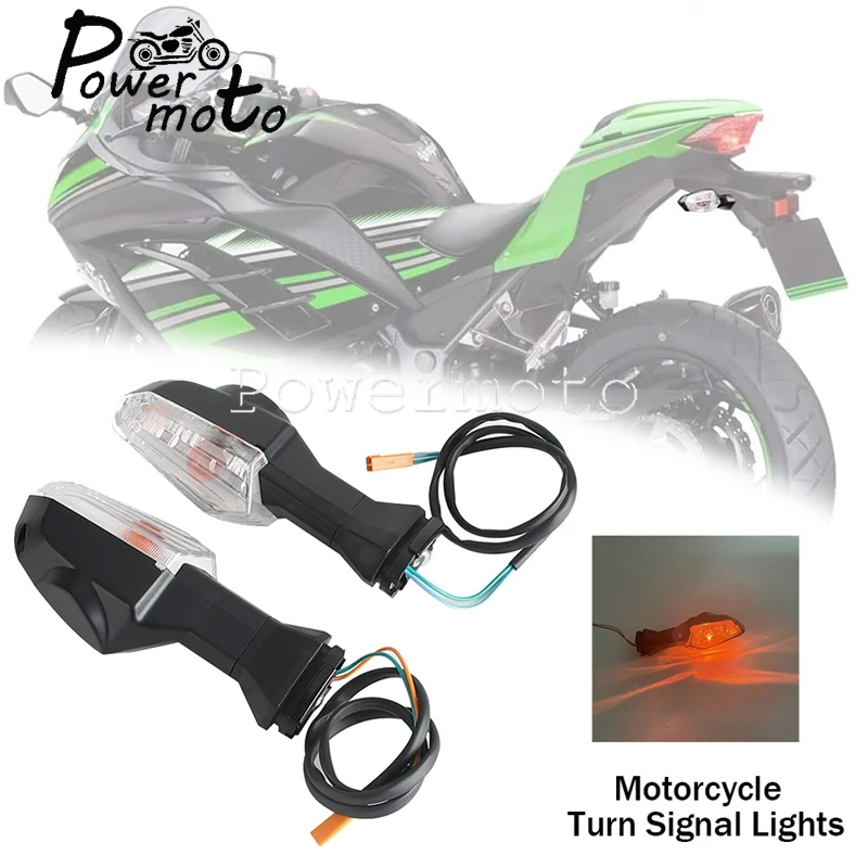 

1 пара мотоциклетных указателей поворота из АБС-пластика для KAWASAKI Z 250 Z 300 Z 750 Z 800 Z 1000 Z 1000SX 09-17