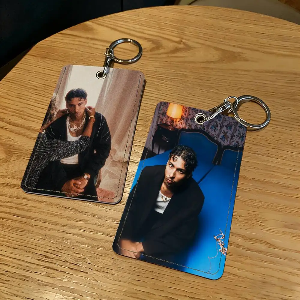 

Rapper Georgio Gloria Card Holder With Keychain Executive Protection For Bank Credit Subway Bus Case