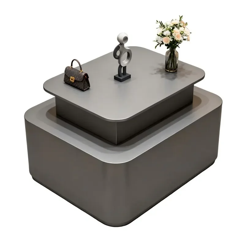 Clothing store stainless steel sandblasting water table jewelry display display