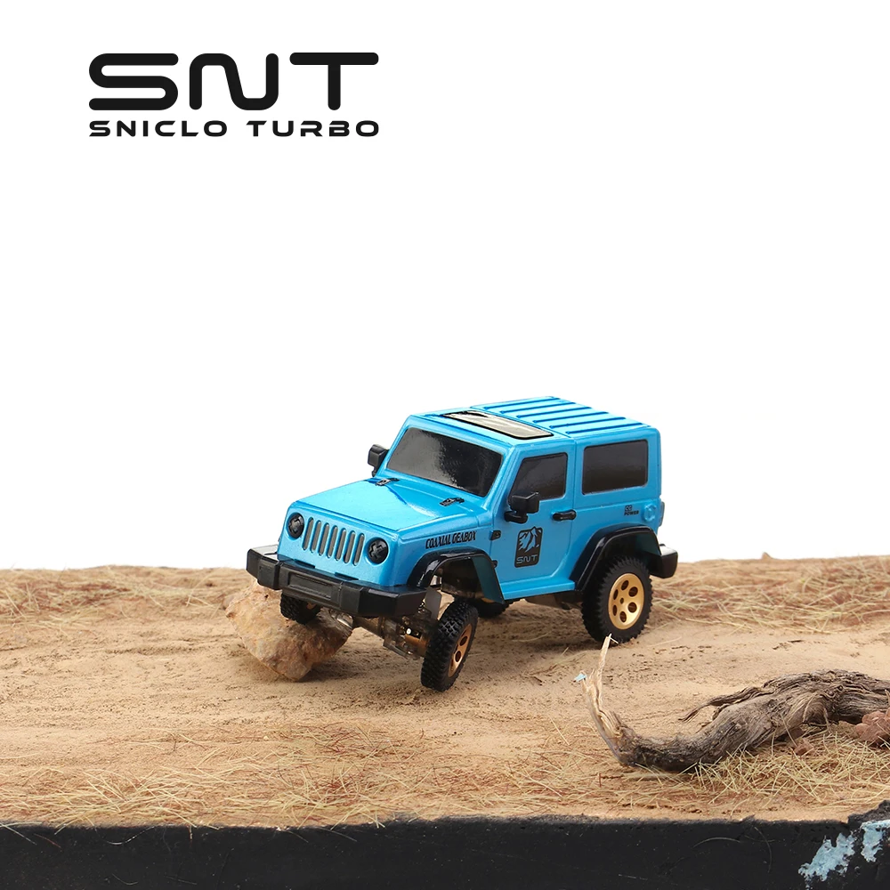 Sniclo 1:64 Off-Road 3010 Wrangler RC Car Mini FPV RC Car without Goggles Car Best Gift for Kid