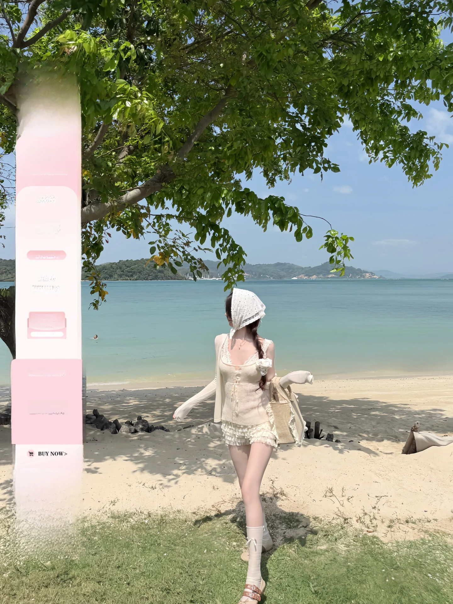 ballet-girl-heavy-industry-lace-short-pants-women's-slim-fit-cake-style-casual-pants-sweet-pure-desire-natural-waist-elastic