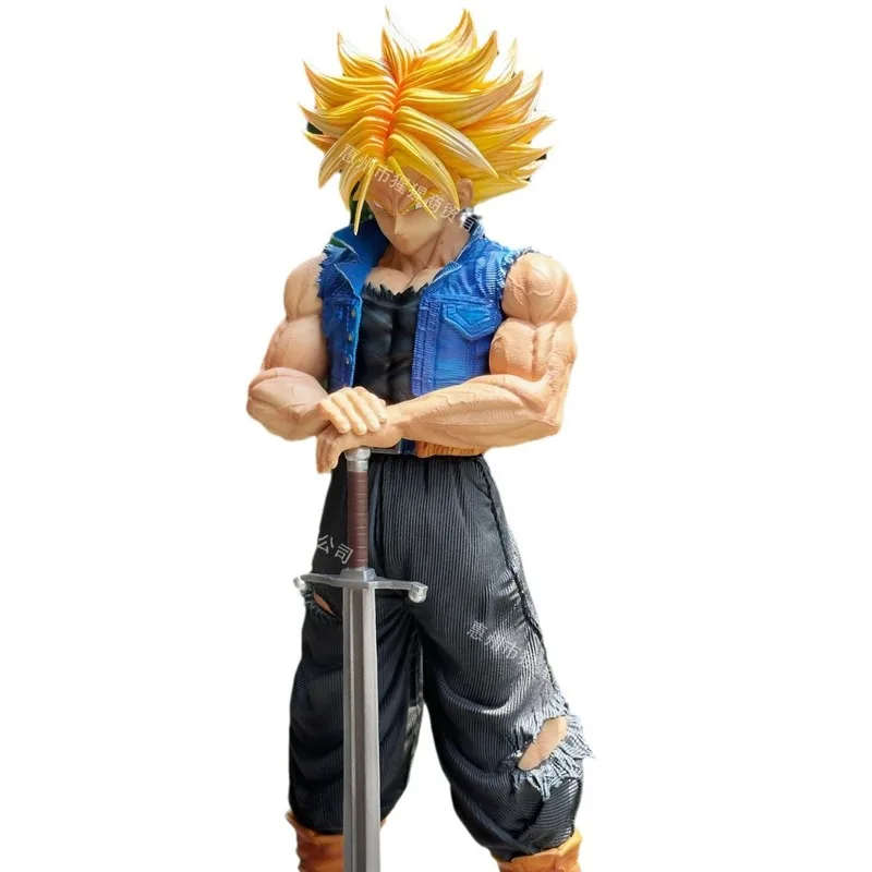 Modèle de figurine périphérique Dragon Ball MF ite, troncs d'anime, matériau PVC, ornement de bureau, jouet de collection, cadeau d'anniversaire pour enfants, 25cm