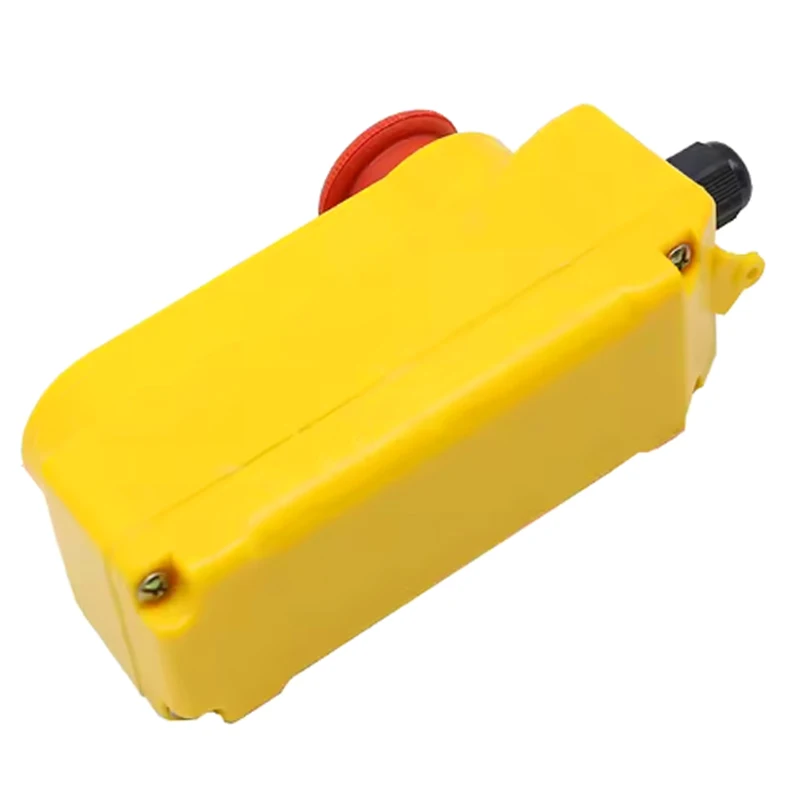 Waterproof COP-21H Lifting Button Control Box with Safety Emergency Stop Push Button Switch for 2.2KW 250V Electric Hoist Crane view 6