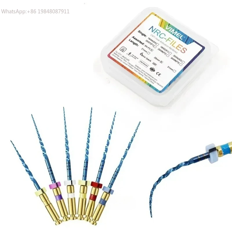 dentals-flexible-memorys-niti-roots-canal-treatments-19mm-21mm-25mm-blue-endo-rotarys-files-for-engine-dentistry