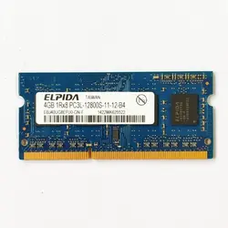 ELPIDA RAMs DDR3 4GB 1600MHz Laptop speicher ddr3 4GB 1Rx8 PC3L-12800S 1,35 V SODIMM 204PIN