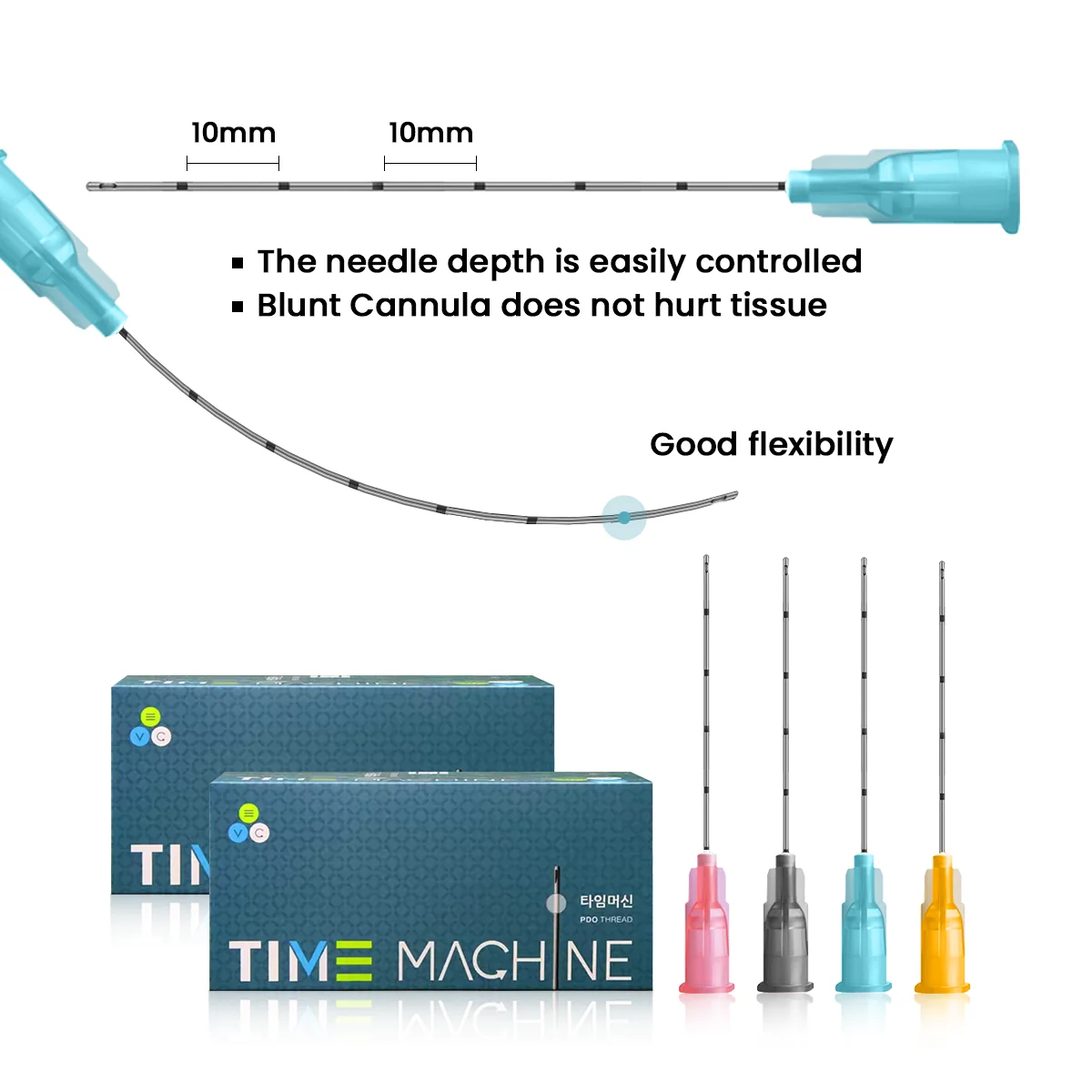 

Micro Blunt Cannula 18G 20G 22G 25G 27G Disposable Sterile Blunt Needle For Filler Medical Blunt Tip Needles