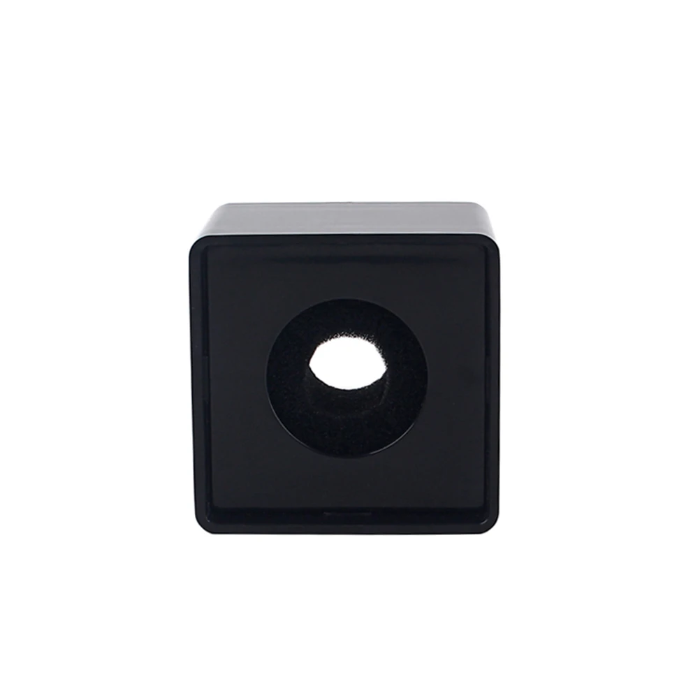 

Professional Microphone Station Cube Shaped Logo Flag Interview Handheld Station For Corporate Meetings Ktv Lightweight Sa100