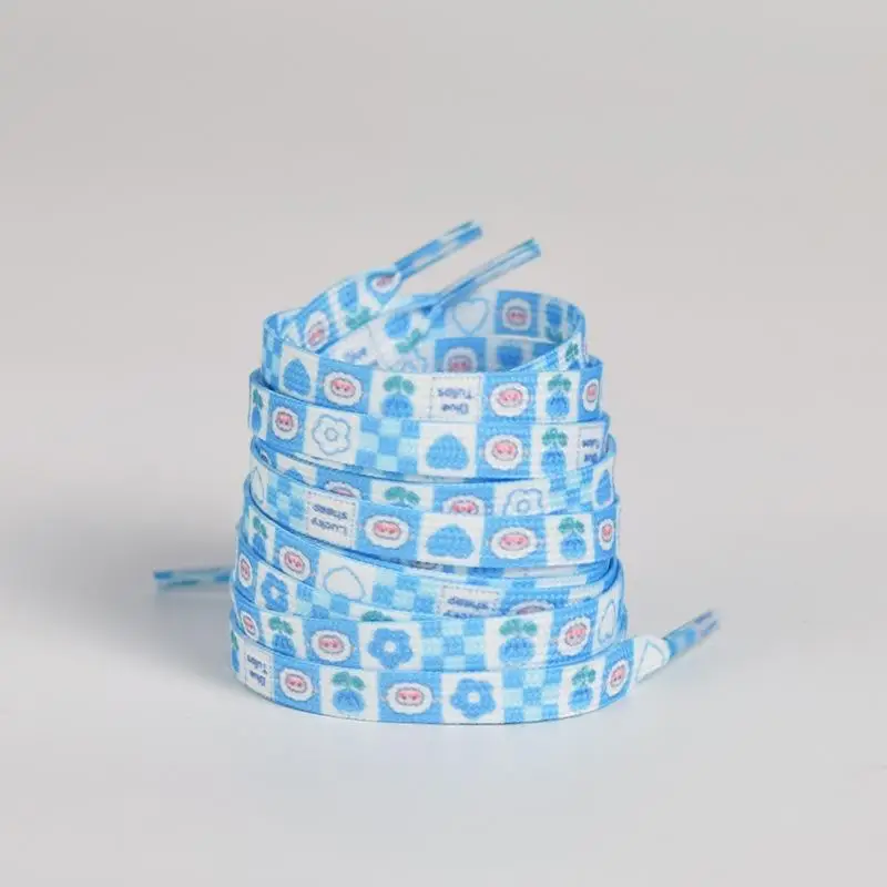 الطباعة أربطة أحذية لطيف القطط الجراء أحذية رياضية أربطة الحذاء الرجال النساء عالية الجودة قماش غير رسمي الأبيض حذاء مسطح الأربطة سلاسل