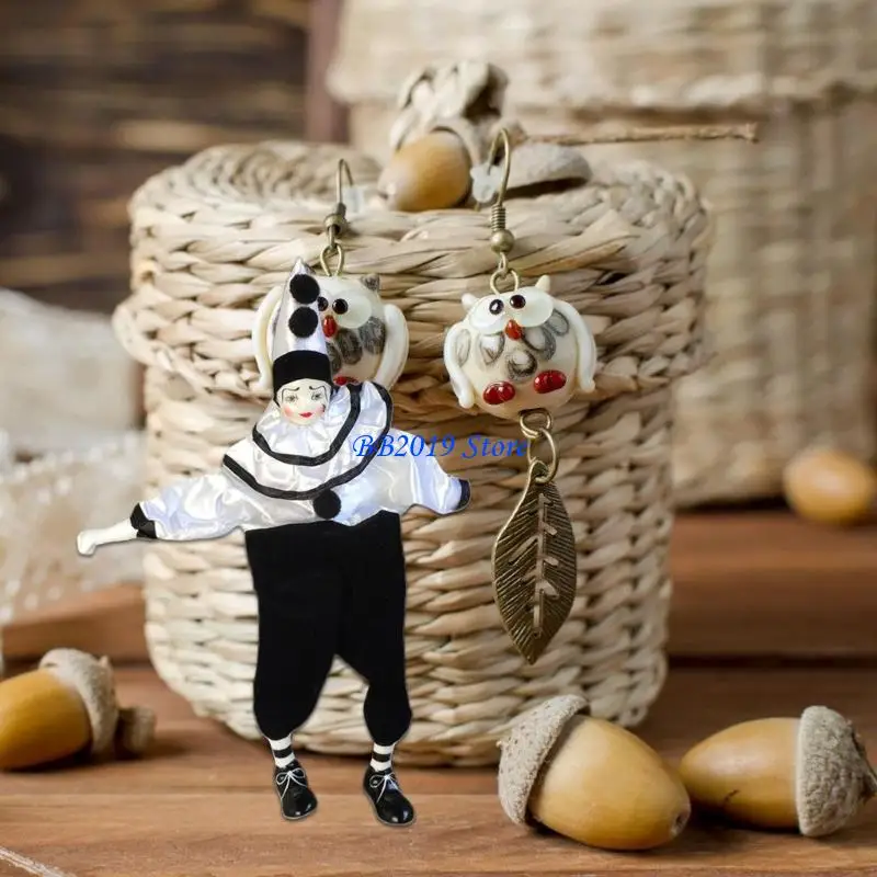 

Фарфоровая кукла-клоун Арлекин Q0KB идеально подходит для демонстрации и подарка на День святого Валентина