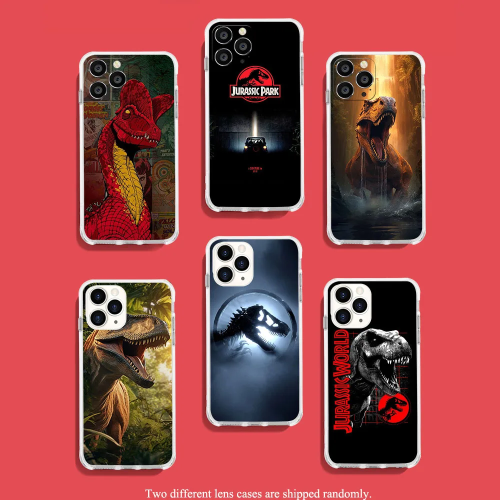 UK-66 Jurassic World Dinosaur Soft Case for Moto E4 E5 G6 GO E6 E6S(E6i) E7 E7i Edge 20 Fusion Play Lite Plus Power Pro