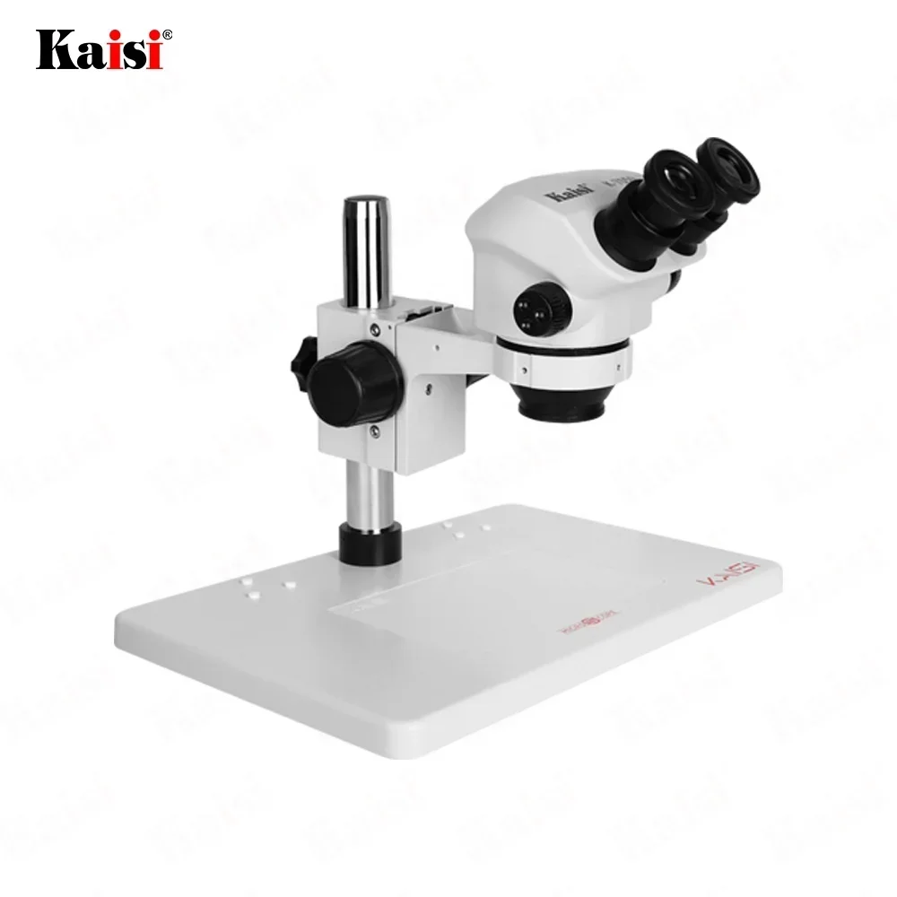 Hot Sale Kaisi 7050Plus 6 Gears Accurately Lock 7-50X Zoom Electronic Repair Binoculaire Microscope