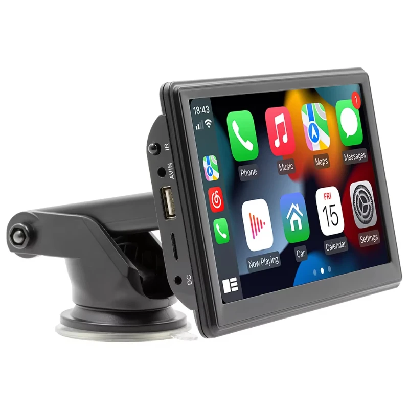 

Screen 7-inch Touch Display Smart Car Radio FM Transmitter Phone Wireless Connection Car Dvd Player with Stand