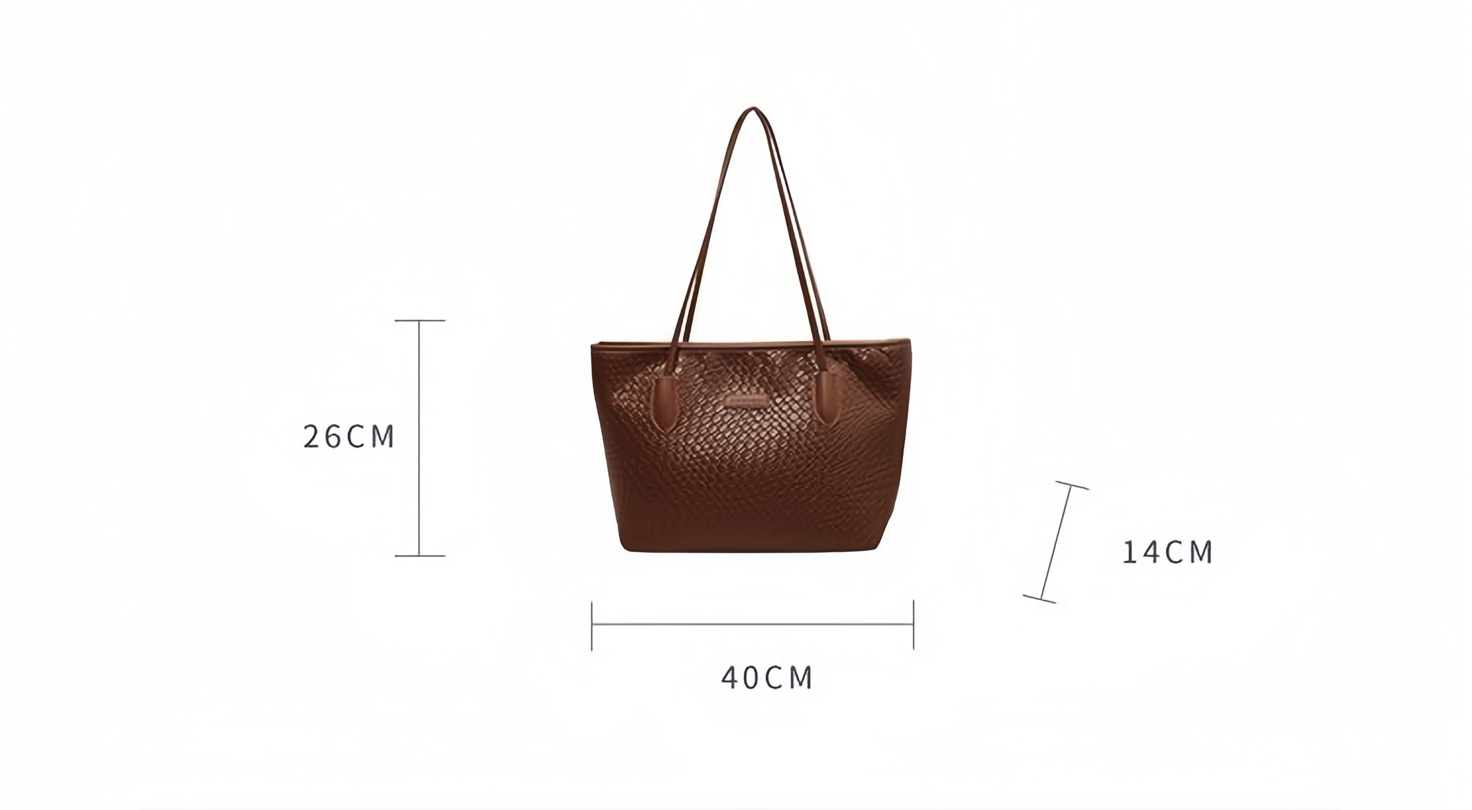 2024 New High Capacity PU Bag Fashion One Shoulder Women's Bag Korean Edition Casual Versatile Tote Bag High end Design