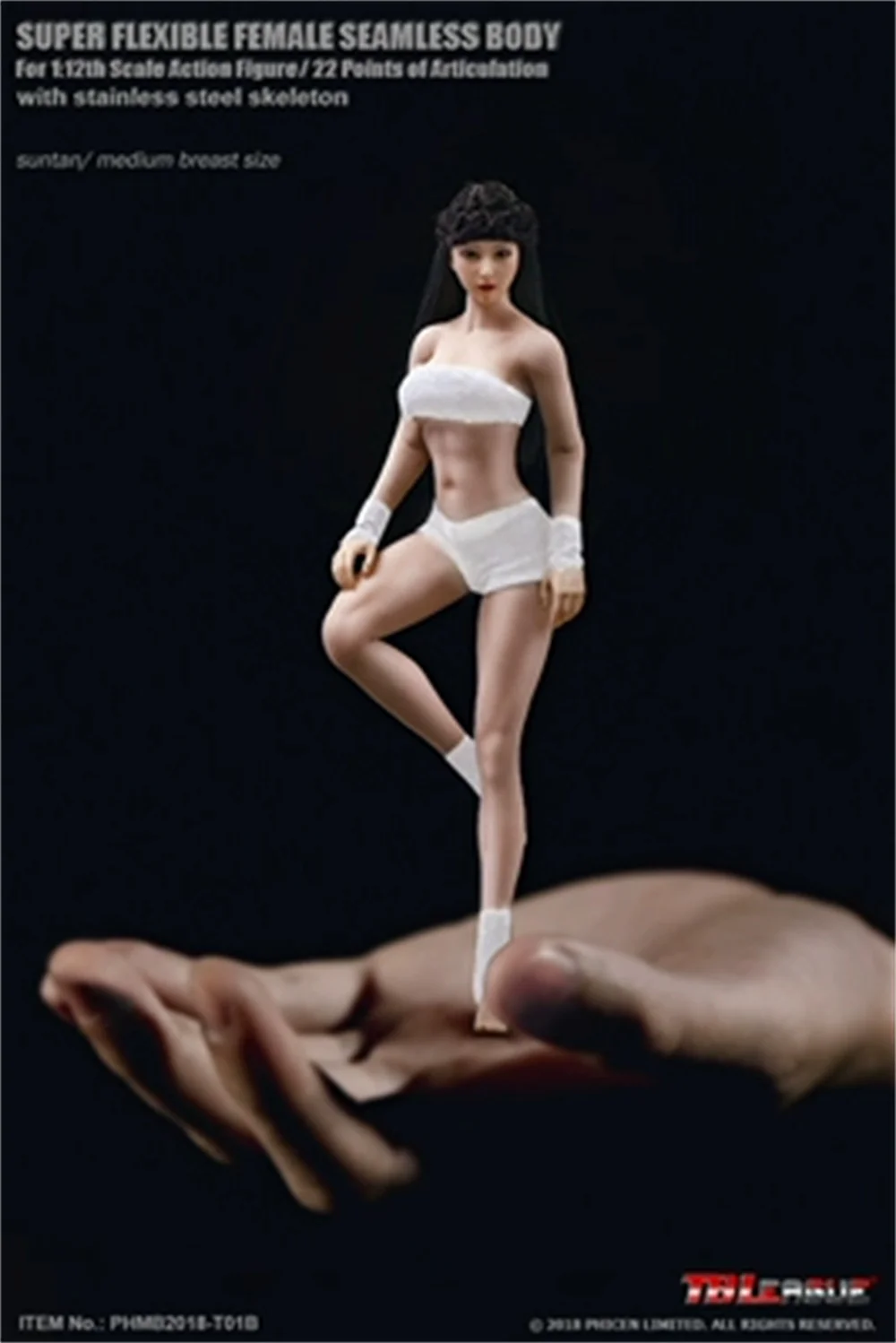 TBLeague  Female Body Doll T01 T 02 T 03 A B   Pale Sutan 1/12 Super-Flexible Seamless Bodies  Plump Style for 6 Inch Model Toys