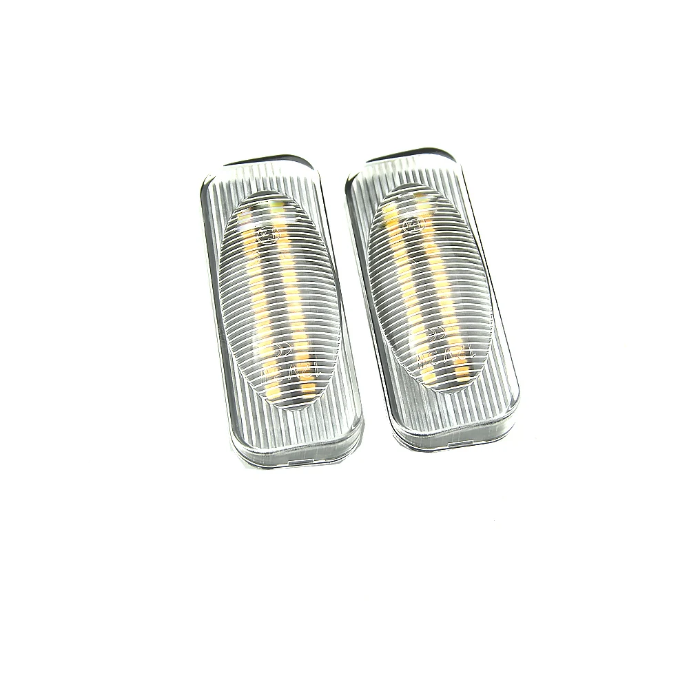 2 قطعة Led ديناميكية بدوره مصباح إشارة لأوبل أوميغا B Stufenheck قافلة متتابعة الوامض الجانب ماركر #3