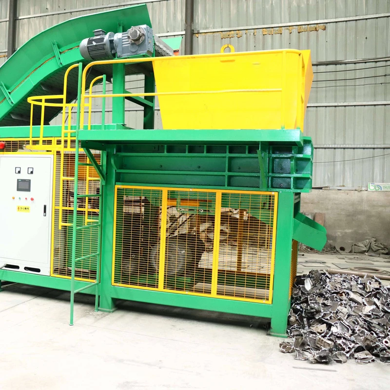 الخردة المعدنية التجارية الألومنيوم محرك كسارة الحجر كسارة خط التجميع، حصاة، خام، الخرسانة #3