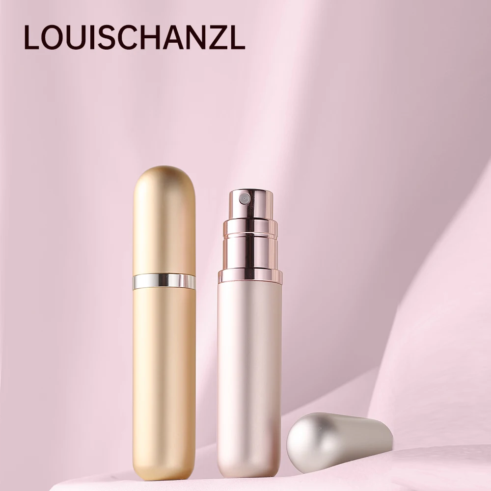 

LouischanzL 5ml Perfume Atomizer Portable Container for Cosmetics travel Mini Alcochol Spray Empty Perfume refillable Bottles