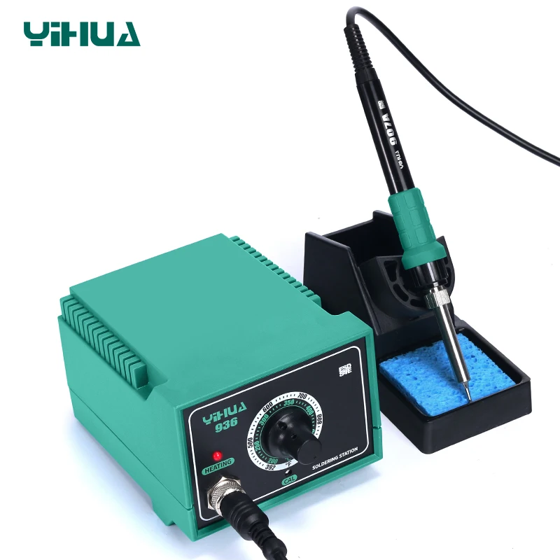 

YIHUA 936 constant temperature Soldering Stations 936 electric soldering iron Static-proof adjustable electric