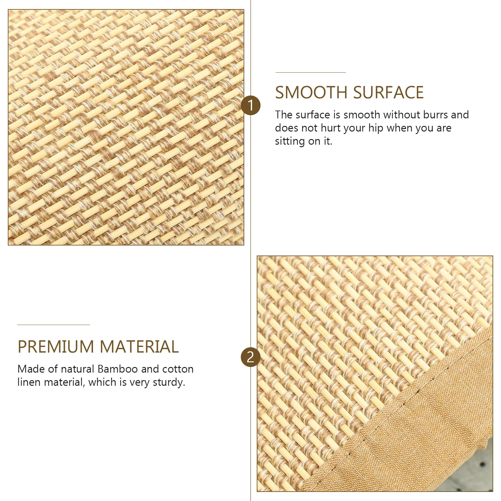 

Bamboo Woven Floor Mat Tatami Cushion For Sitting Meditation Yoga Home Office Large Indoor Floor Cushions