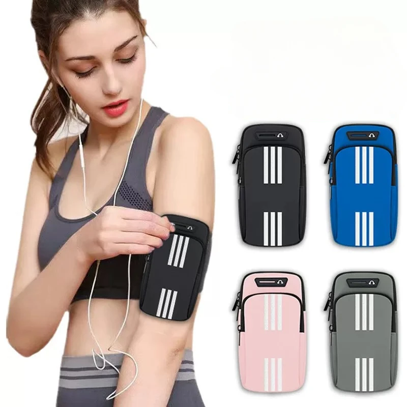 Summer New Mobile Phone Arm Bags Lightweight Comfort Waterproof Running Bags Multifunctional Outdoors Sport Bags