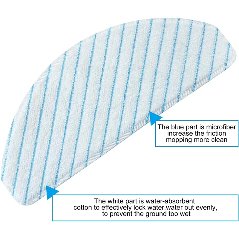 Doekdoekdoekjes Voor Deebot Ozmo T10/T10 Plus Vervangende Onderdelen Voor Robotstofzuigeraccessoires