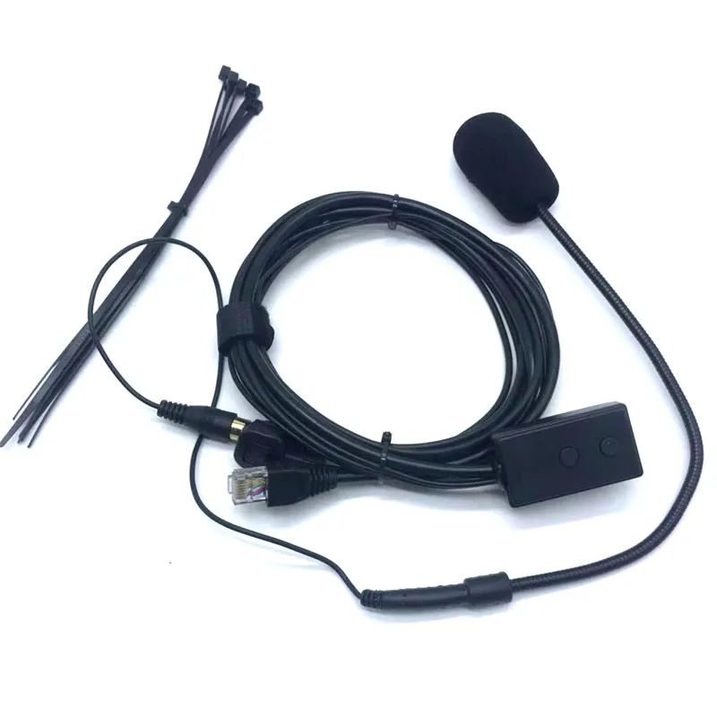 ICOM IC2200H Finger PTT Mic 8-Pin Hands-free Microphone for IC-2200H IC2720 IC-2720 IC2820 IC-2820 IC2730 IC-2730 Car Radio