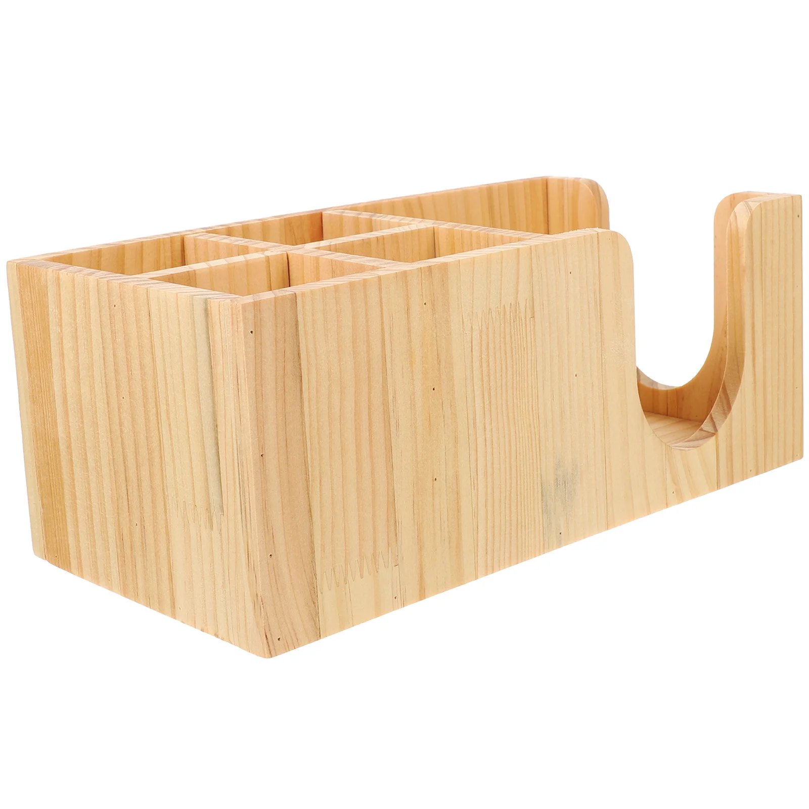 

Wooden Storage Rack Coffee Bar Accessories Small Holders Tea ganizer Bag Office Space Saving Practical Tool Coffee Condiment