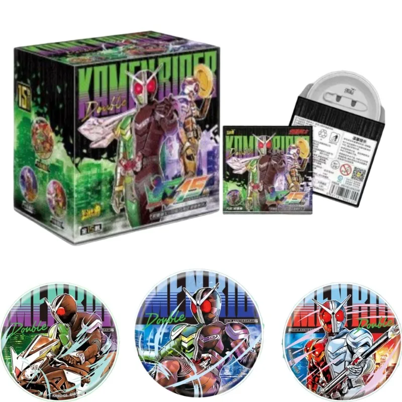 

KAYOU Kamen Rider W Сувенир к 15-летию, официальная глухая коробка со значком за особняком карты, ограниченное количество