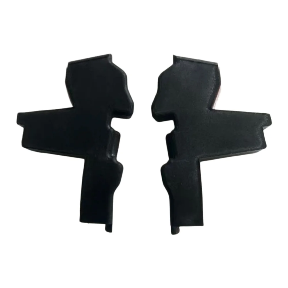 Front Bumper Weatherstrip Car Front Hood Seal For Rainy Weather Conditions Debris Blocking Design Sleek Black Finish